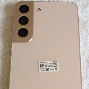 Samsung Galaxy S22 5G 128GB  (Verizon)Pink Gold-PRIMO COND+Accessories-NO SIM